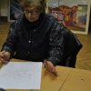 Seniorzy na wystawie i warsztatach